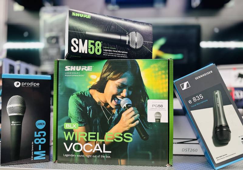 Vente de micros filaires et micros sans fils