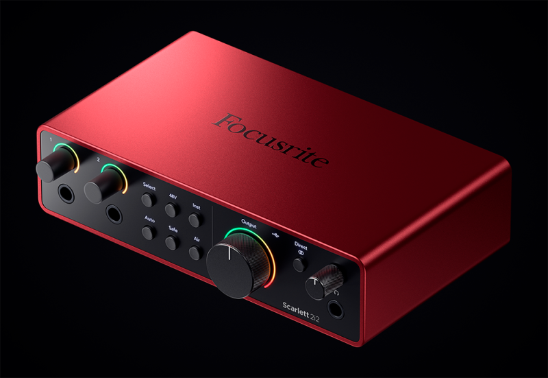 Focusrite Scarlett 4th Gen : découvrez une gamme de cartes son conçue pour le home studio, la MAO et la création musicale