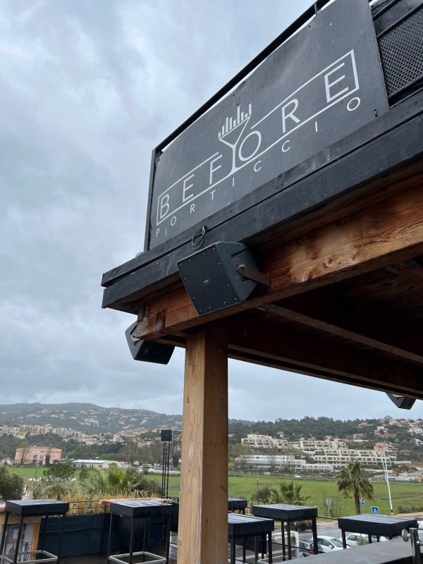 Installation d’une sonorisation pour boîte de nuit à Porticcio en Haute-Corse 
