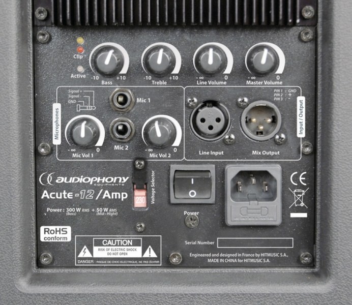 AUDIOPHONY ACUTE12