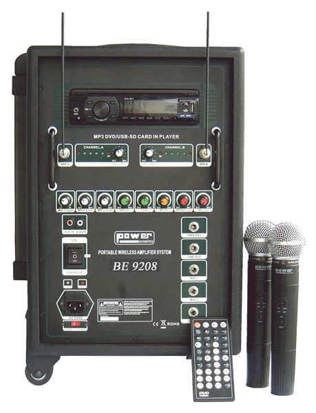 SONO PORTABLE POWER +MICRO HF+SERRE TETE HF