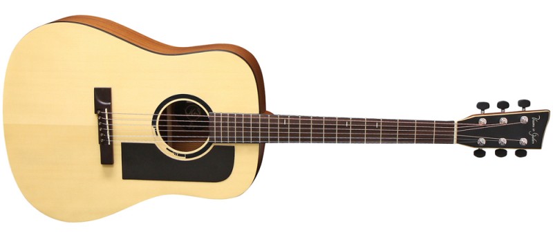VGS Guitare acoustique Bayou Series B-10 Naturel satiné