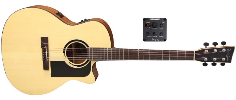 VGS Guitare Electro-Acoustique Bayou Series B-20 CE naturel